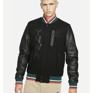 Nike Liverpool FC Mens Air Destroyer Varsity Jacket Bomber Letterman